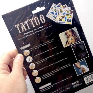 Фото2.Тимчасове тату люміносцентне (Мікс видів) MIC (297937)