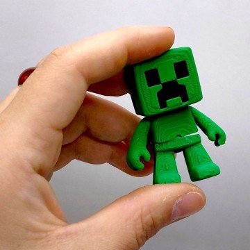Фото2.3D Брелоки MINECRAFT / МАЙНКРАФТ CREEPER / КРІПЕР 