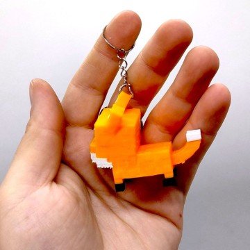 Фото2.3D Брелоки ROBLOX FOX / ЛИСИЦЯ GAG KEYCHAIN, 3D друк OYTOY (298076)