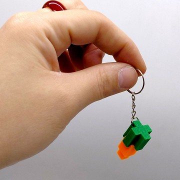 Фото2.3D Брелоки ROBLOX CARROT / МОРКВА GAG KEYCHAIN, 3D друк OYTOY (298083)