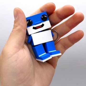 Фото2.3D Брелоки ROBLOX LOS TRALALERITOS / АКУЛА SAB KEYCHAIN, 3D друк OYTOY (298093)