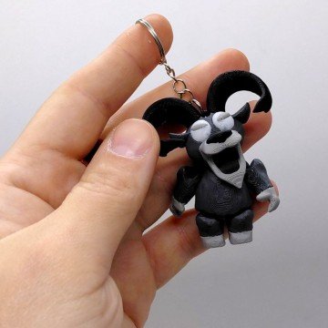 Фото2.3D Брелоки ROBLOX RAM / БАРАН 99 NATF KEYCHAIN, 3D друк OYTOY (298096)
