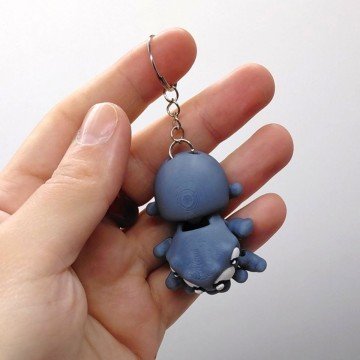 Фото3.3D Брелоки CUTE SPIDER / ПАВУЧОК KEYCHAIN, 3D друк OYTOY (298118)