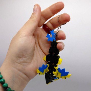 Фото2.3D Брелоки CUTE WILD VOLTAGE MINI DRAGON / ДРАКОН 