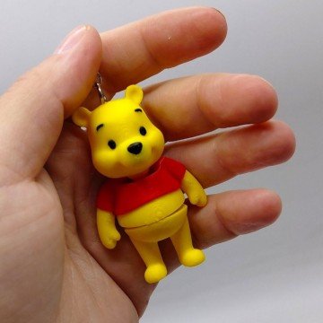Фото3.3D Брелоки HERO WINNIE THE POOH DISNEY / ВІННІ ПУХ Дісней KEYCHAIN, 3D друк OYTOY (298139)