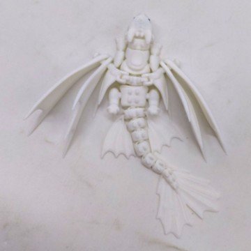 Фото4.ФІГУРКА 3D HERO DRAGON LIGHT FURY/ ДЕННА ЛЮТЬ, 3D ДРУК 