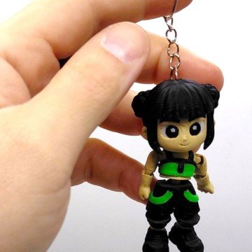 Фото4.3D Брелоки HERO K-POP ZOE Demon Hunters / ЗОЯ KEYCHAIN, Кейпоп-мисливиці на демонів, 3D друк OYTOY (