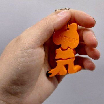 Фото4.3D Брелоки HERO GARFIELD / ГАРФІЛД KEYCHAIN, 3D друк OYTOY (298162)