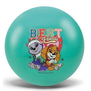 Фото2.Мʼяч гумовий, 15 см, Paw Patrol / Щенячий патруль, 50 гр (БІРЮЗОВИЙ) MIC (299579)