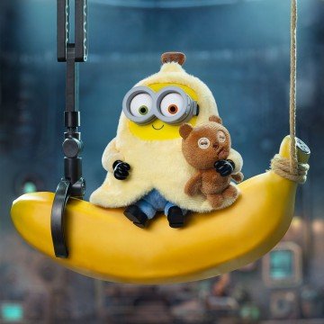 Фото2.Колекційна мʼяка іграшка з кільцем РOP TOP 52Toys серії Bob & Tim - Посіпаки Pop Top (300136)
