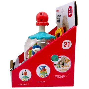 Фото2.Іграшка-Дзига дитяча, (13,5x18,5x13,5 см ) YG Toys (300770)