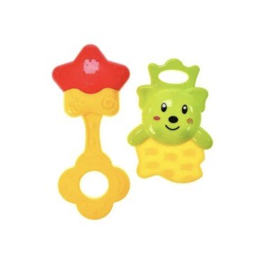 Фото2.Набір брязкалець в колбі 26,5x10x10 см YG Toys (рожевий) huan le xing toys (300784)