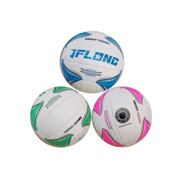 Фото2.Мʼяч волейбольний TK Sport, мʼякий PVC, 280 грам, гумовий балон (БЛАКИТНИЙ) TK Sport (301748)