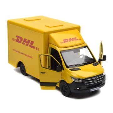 Фото2.Модель легкова MERCEDES-BENZ Sprinter (DHL Edition 5ʼʼ KT5475W  метал.інерц.відкр.дв.кор) Kinsmart (