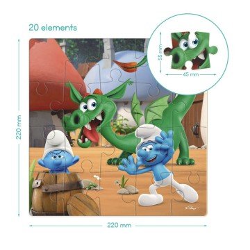 Фото4.Пазл на 20 елементів «Хованки з Драконом» Dodo (303140)