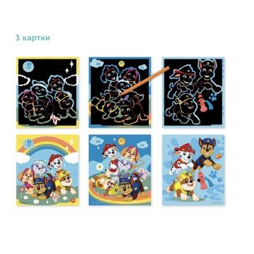 Фото4.Набір гравюр «Дружба зростає», Щенячий патруль / Paw Patrol Dodo (303168)