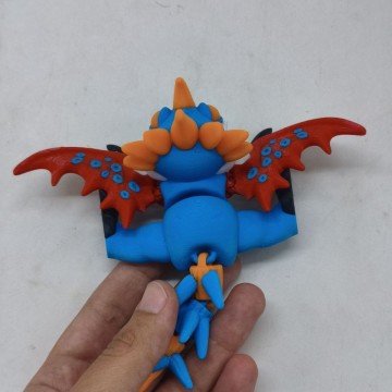 Фото2.Hero Dragon Deadly Nadder Mini  / Смертельний Верть OYTOY (304007)