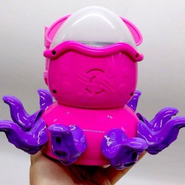 Фото2.Восьминіг-дайвер на батарейках, в коробці (РОЖЕВИЙ) YG Toys (307356)