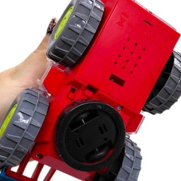 Фото2.Екскаватор на батарейках WToys,укр, шестерні, пісня, підсвічування, автоматичний рух, в коробці (ВИД