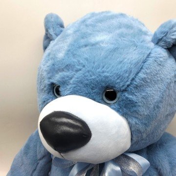 Фото2.М'яка іграшка Ведмедик Teddy Luxury blue 50см Копиця (308005)