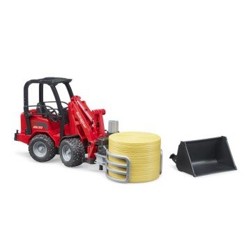 Фото2.Машинка іграшкова. Міні-навантажувач Schaffer Compact 2630 з аксесуарами (коробка 16x38x19 см) Brude