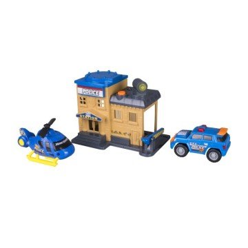 Фото2.Набір іграшковий - Mini City Playsets - Police Depot (13 x 27 x 17 см) ROAD RIPPERS (309806)