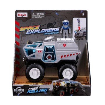 Фото2.Набір іграшковий Space Rover 4x4 з фігуркою астронавта (БЛАКИТНИЙ) MAISTO (309847)