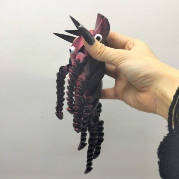Фото2.3D іграшка Восьминіг Twist Fidget (БОРДОВИЙ) MIC (310320)