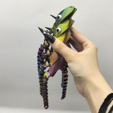 Фото2.3D іграшка Восьминіг Twist Fidget (ГРАДІЄНТ ФІОЛЕТОВИЙ) MIC (310321)