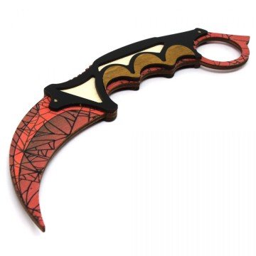 Фото3.Ніж Керамбіт з CS GO (Crimson web)