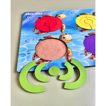 Фото3.Дерев'яна гра сортер 