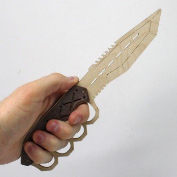 Фото3.Сувенірний ніж «КАСТЕТ »