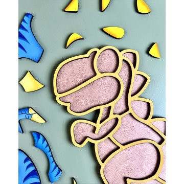 Фото3.Контурний пазл 