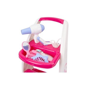 Фото3.Візок з перукарським набором 