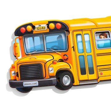 Фото3.Деревʼяний двошаровий пазл 