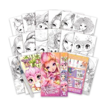 Фото3.Набір для творчості NEBULOUS STARS – РОЗМАЛЬОВКА З ВОДОЮ, БІЛІ АРКУШІ: ВІЗЬМИ В ДОРОГУ