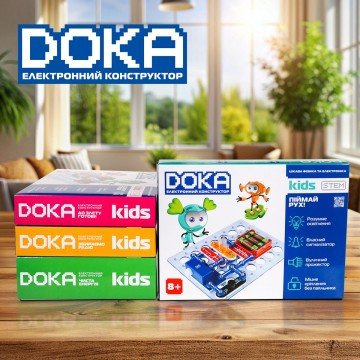Фото3.Конструктор електронний DOKA 