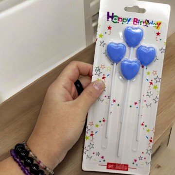 Фото3.Набір свічок для торта 