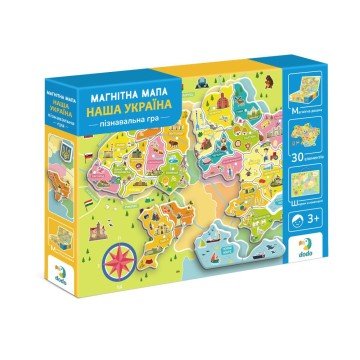 Фото3.Магнітна мапа України