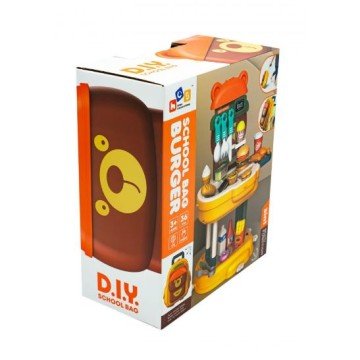 Фото3.Ігровий набір 3 в 1 - рюкзак, чемодан, ігровий столик 