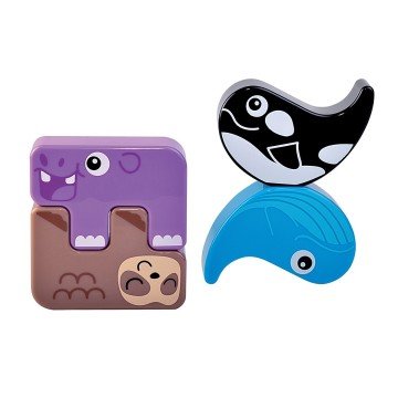 Фото4.Навчальний ігровий набір KIDDI SMART – ЗВІРЯТКА-ПАЗЛИКИ