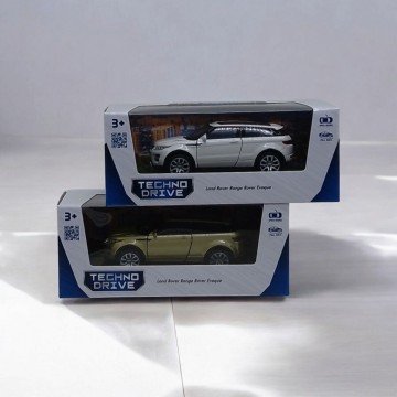 Фото3.Машинка металева - LAND ROVER RANGE ROVER EVOQUE (зеленый) TechnoDrive (255691)