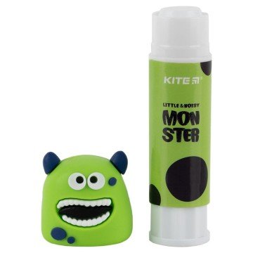 Фото3.Клей-олівець PVP, 9 г з фігурним ковпачком, Kite