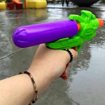 Фото3.Водний пістолет, розмір - 22 см (мікс видів)