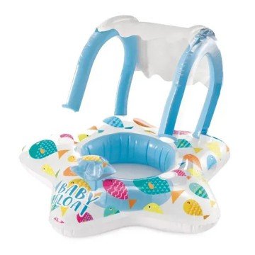 Фото3.Надувне коло з ніжками і дашком (81х79 см)