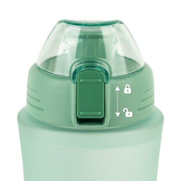 Фото3.Пляшечка для води, 660 мл, бірюзова