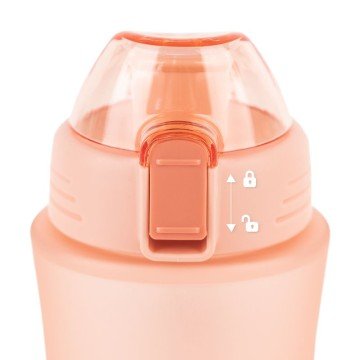 Фото3.Пляшечка для води, 660 мл, рожева