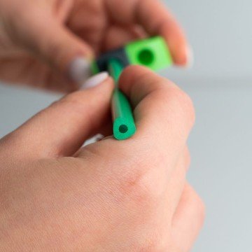 Фото3.Олівці кольорові пластикові, 12шт Kite Triangle