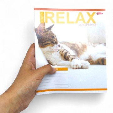 Фото3.Зошит кольоровий 24 аркушів, лінія (16 штук в упаковці)