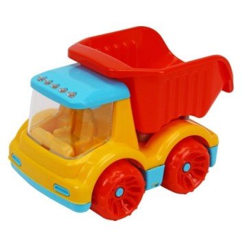 Фото3.Іграшка Самоскид-МІНІ ТехноК, (ЖОВТО-ЧЕРВОНИЙ)